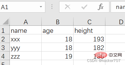 python知识总结之csv文件的写入与读取