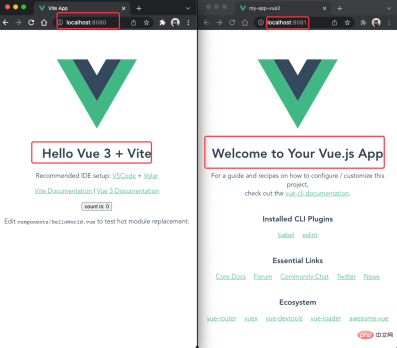 vue2 && vue3