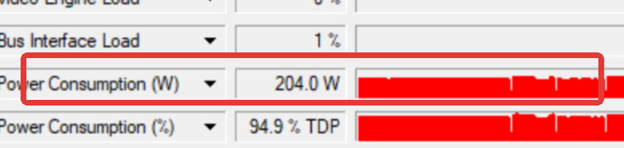 GPU-Z怎么看整张显卡实时功耗:负载后读瓦数和趋势