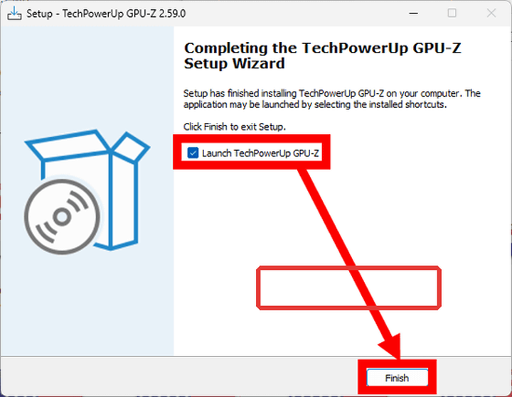 Windows电脑GPU-Z:确认安装目录和附加选项