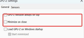 Windows电脑GPU-Z:关闭GPU-Z内部的开机启动选项