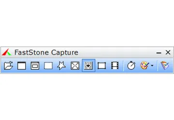 工具栏上的捕捉滚动窗口按钮 - FastStone Capture怎么自定义滚动截屏 - php中文网