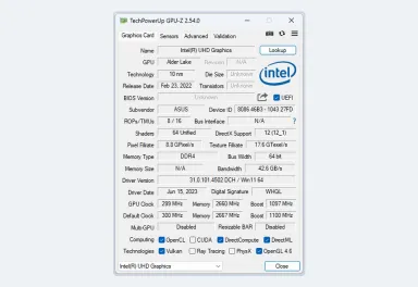 GPU-Z识别Intel UHD核显并显示共享内存相关参数 - GPU-Z怎么看核显信息_GPU-Z核显识别与设备选择教程 - php中文网