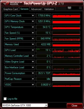 GPU-Z Windows Sensors页显示Memory Used与Memory Controller Load，证明当前显存占用和控制器负载是两个不同项目 - GPU-Z怎么看显存写入量 - php中文网