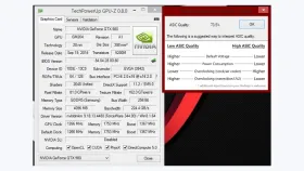 GPU-Z Windows旧版界面显示GTX 980 ASIC Quality百分比，证明该项目主要见于部分旧型号 - GPU-Z显卡体质在哪里看 - php中文网