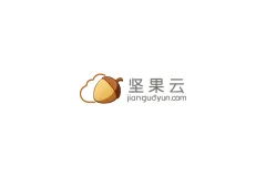 坚果云官方橡果与云朵品牌标识