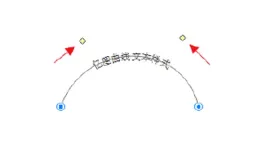 亿图图示拖动控制点调整文字弧度 - 亿图图示怎么设置弧形文本框_亿图图示文本框弧形效果设置指南 - php中文网