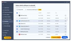 CCleaner 7新版卸载器的应用选择界面 - CCleaner怎么卸载其他软件_CCleaner软件卸载功能使用教程 - php中文网