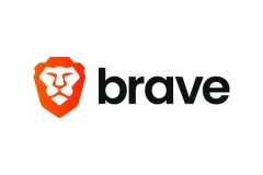 Brave官方彩色狮子标识与品牌名称