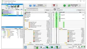 FreeFileSync 双侧文件列表与同步方向预览 - 文件夹目录对比用什么软件好 - php中文网