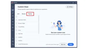 CCleaner 7的Custom Clean注册表标签页 - CCleaner找不到注册表清理功能怎么办_CCleaner注册表清理入口及版本差异介绍 - php中文网