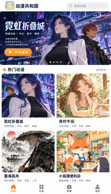 动漫共和国官网网页版入口 动漫共和国在线网页地址