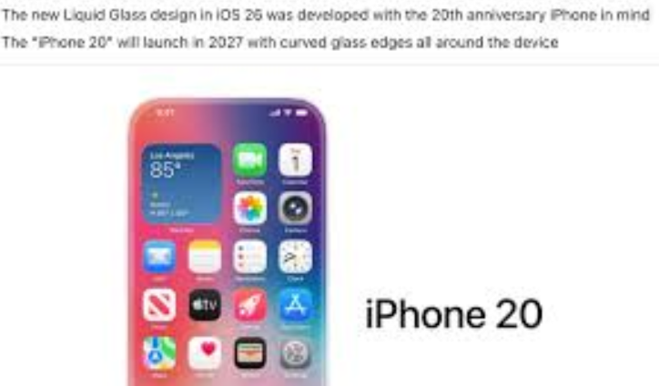 20周年版iphone或成苹果首款曲面机,配置参数有哪些亮点？ - php中文网