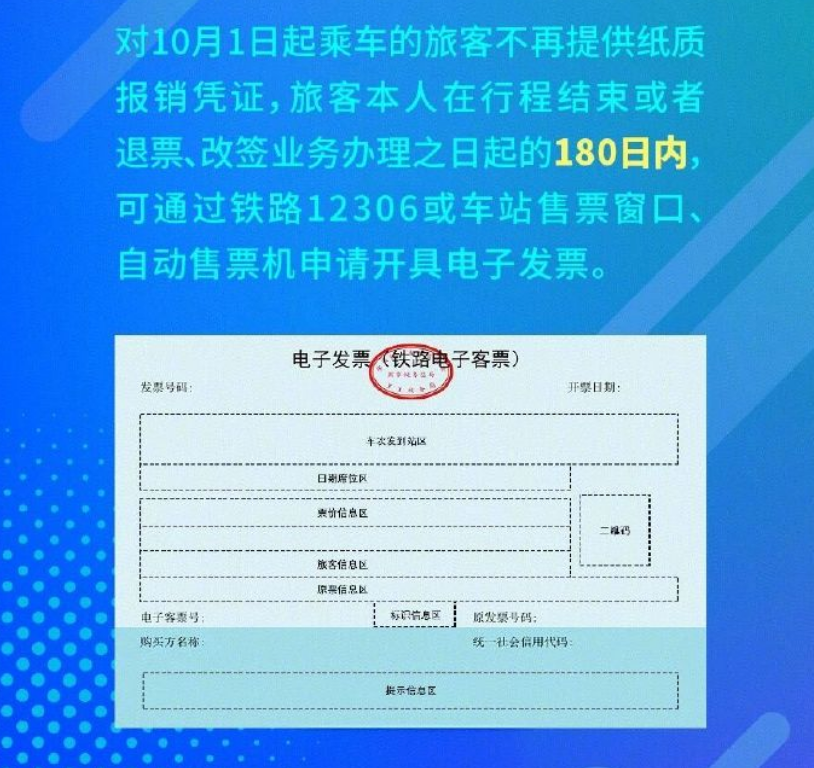 铁路12306发票查询方式 铁路12306电子发票获取入口