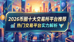 2026币圈十大交易所平台推荐 热门交易平台实力解析
