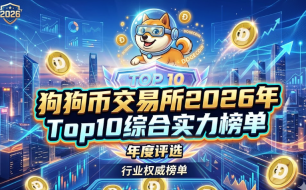 狗狗币交易所2026年Top10综合实力榜单