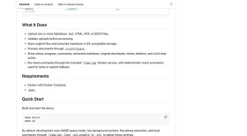 yiisoft 官方 GitHub README 展示 Yii3 Document Summarizer 的 Docker Quick Start 与迁移命令
