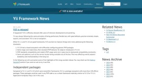 Yii Framework 3 包生态落地：三类应用模板同步开放