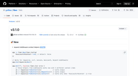 Fiber v3.1.0 发布，修补 Windows 静态文件读取和参数边界问题