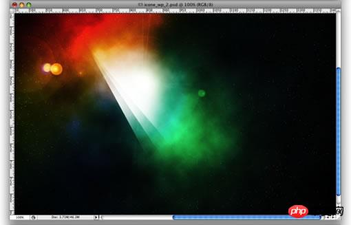 photoshop打造绚丽星云效果
