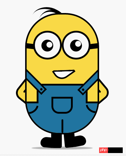 纯CSS3画出小黄人并实现动画效果