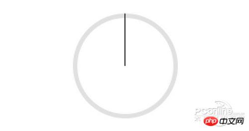 ps绘制ios7风格倒数计时器 