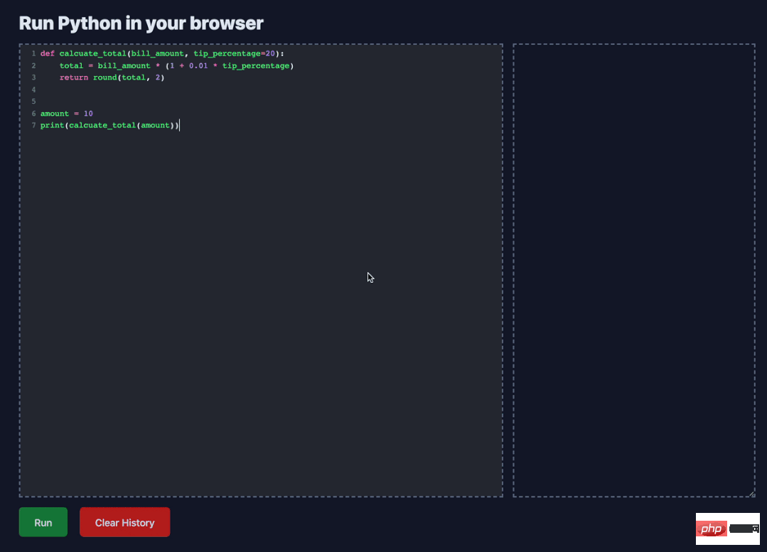 用 WebAssembly 在浏览器中运行 Python