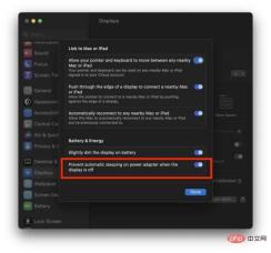 如何防止 Mac 在显示器关闭时进入睡眠状态 (MacOS Ventura)