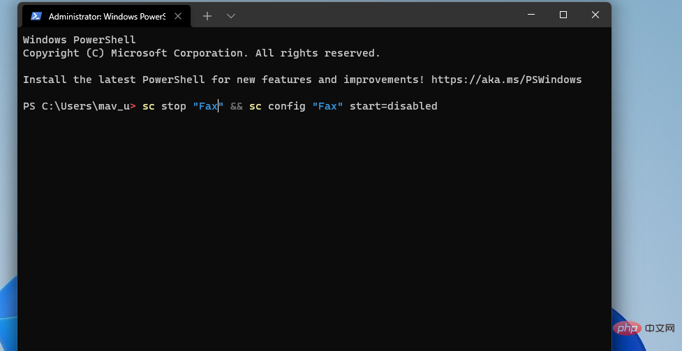 the-disable-service-command