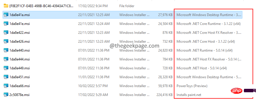 Fix: Internal error codes 2502 and 2503 prevent installation or uninstallation of software