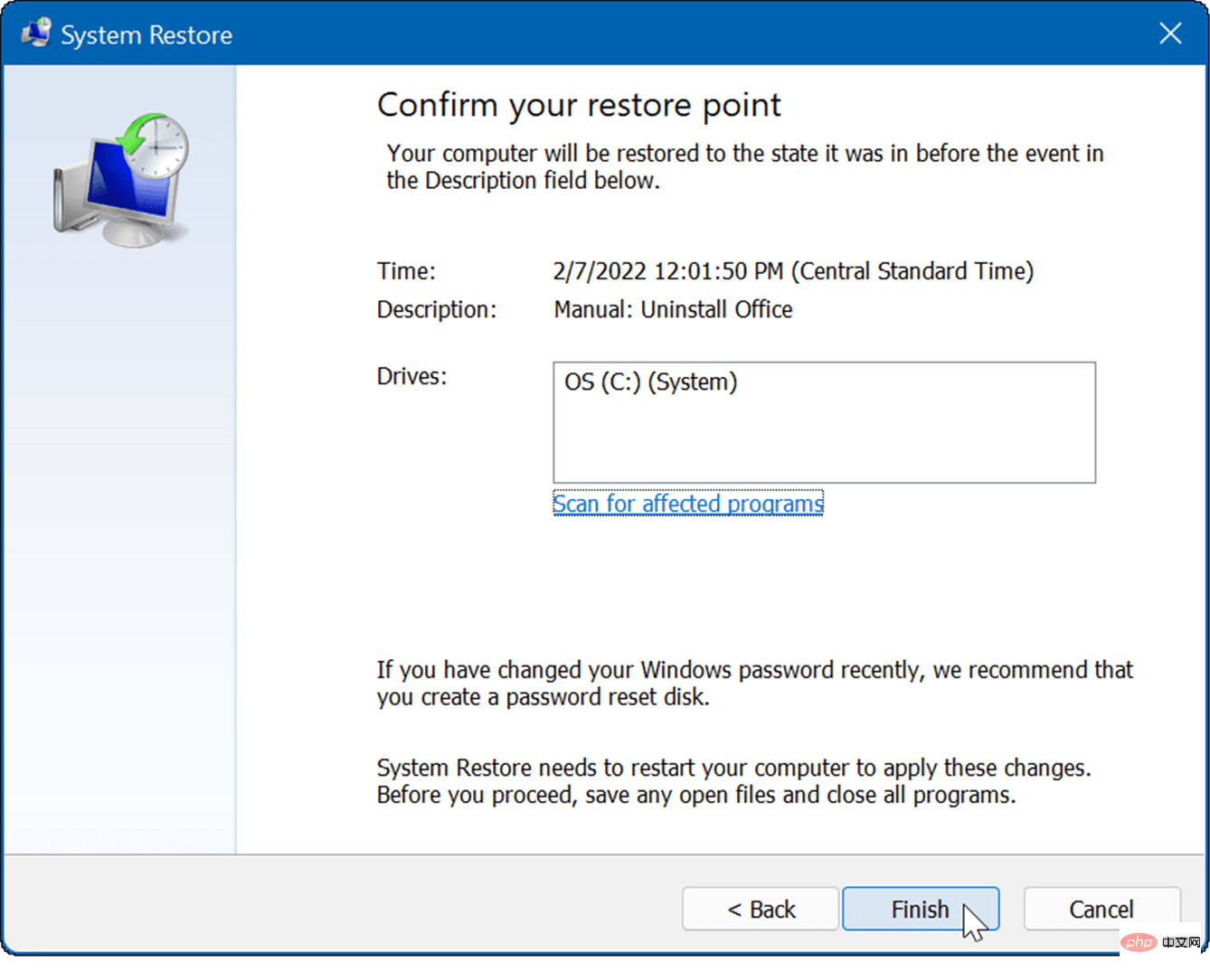 5-Confirm-Restore-Point