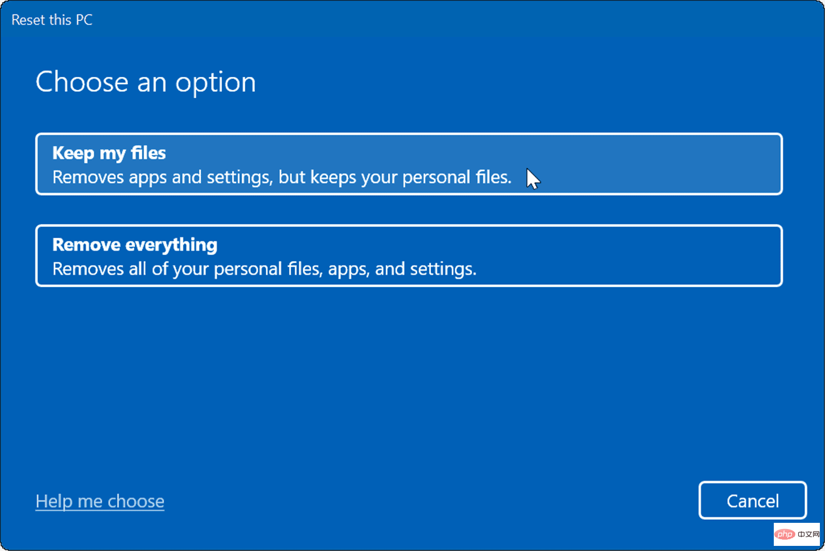5-reset-pc-options-windows-11
