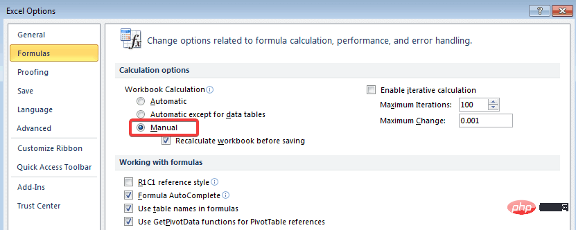 Calculation-manual