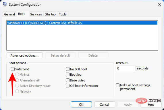 Bagaimana untuk boot ke mod selamat dalam Windows 11-19