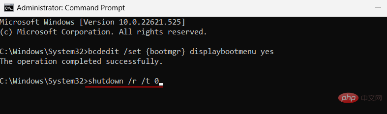 Comment démarrer en mode sans échec sous Windows 11-22