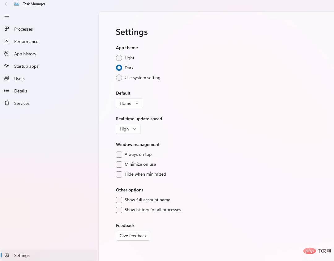 Task-Manager-settings