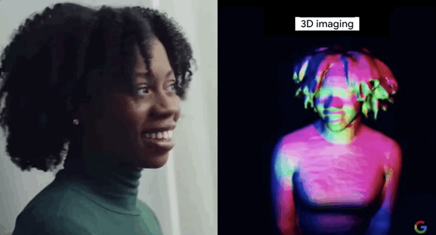 5年秘密研發！ Google3D「魔鏡」實測，真人聊天不用「抱臉蟲」