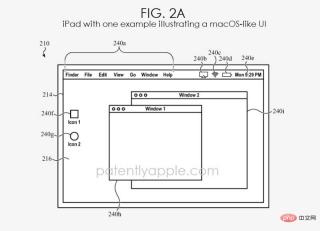 苹果专利描述了触发类似 macOS 用户界面的 iPad 键盘配件