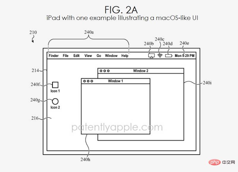 Un brevet Apple décrit un accessoire de clavier pour iPad qui déclenche une interface utilisateur de type macOS