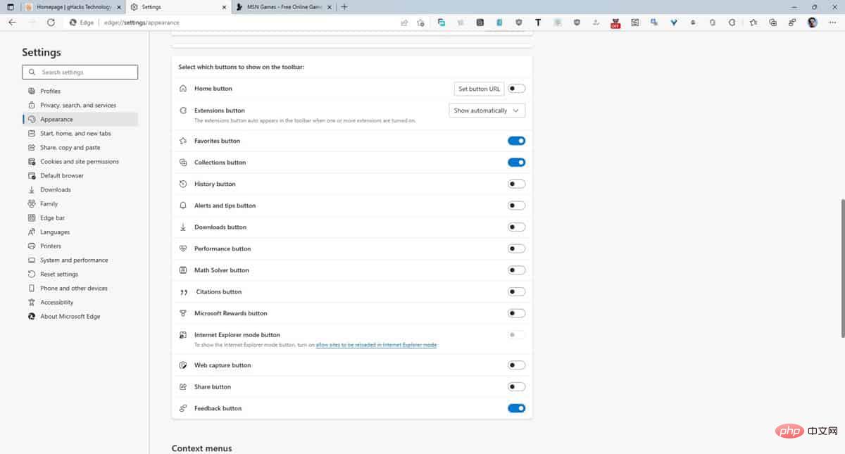 Microsoft-Edge-Games-button-in-Canary-Channel