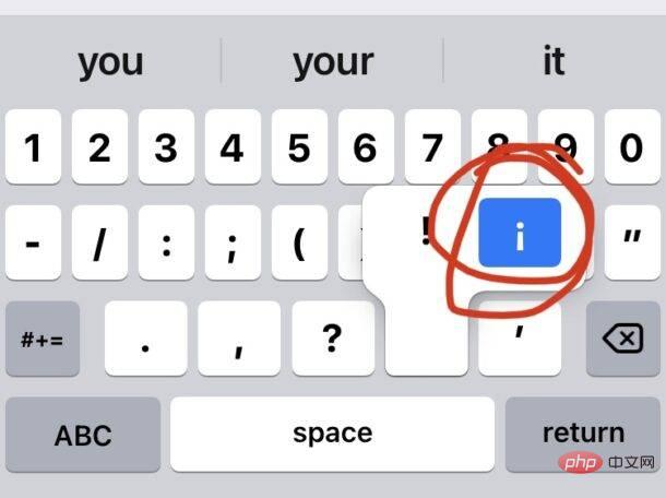 如何在 iPhone 和 iPad 上键入倒置感叹号¡