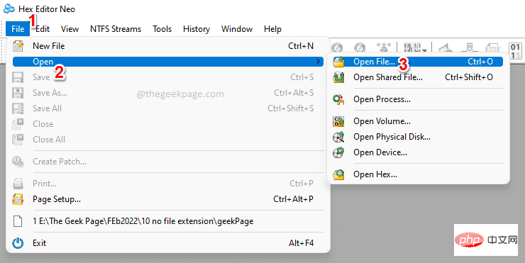 How to open files without extension in Windows 11, 10