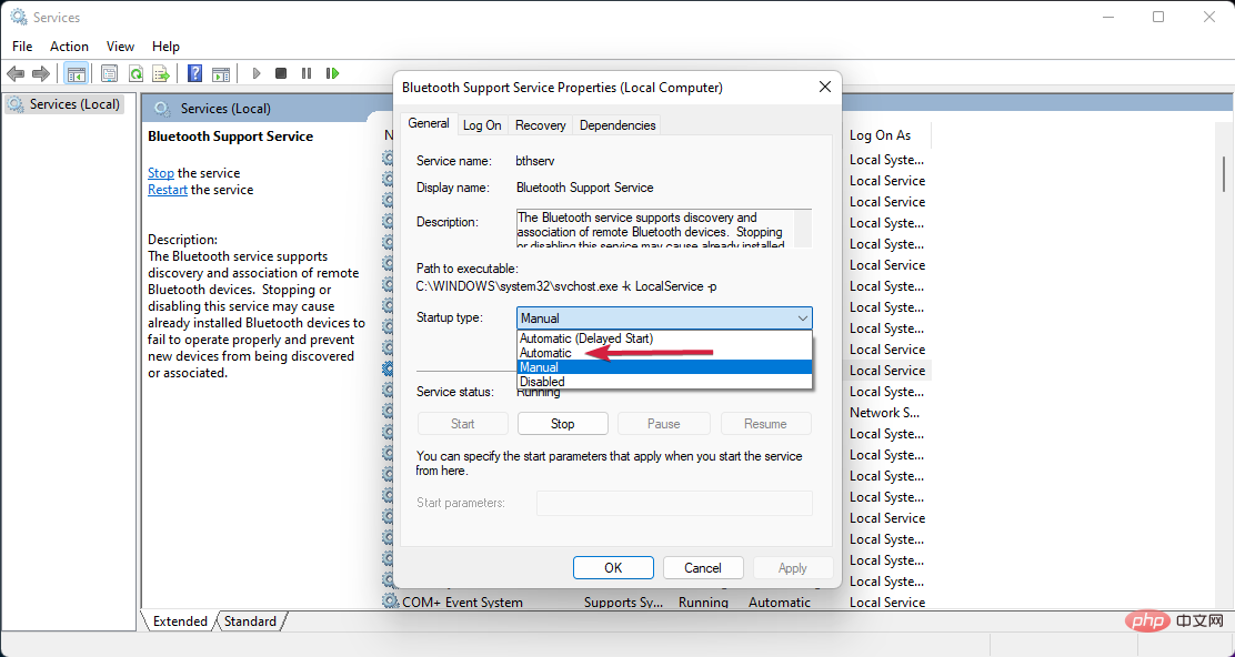 bluetooth-service-automatic