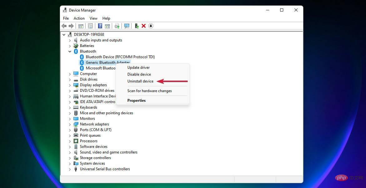 bluetooth-uninstall-windows11