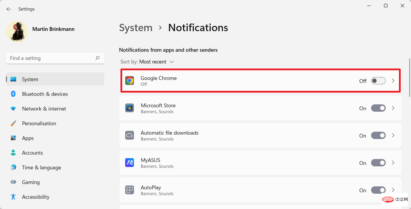 Comment bloquer toutes les notifications ou notifications dapplications spécifiques dans Windows 11