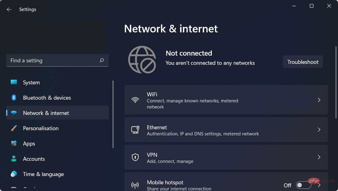Comment configurer Windows 11 sans connexion Internet