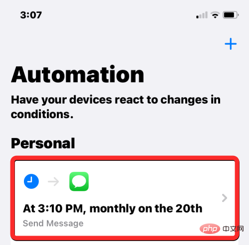 如何在 iPhone 上安排短信
