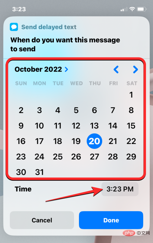 如何在 iPhone 上安排短信