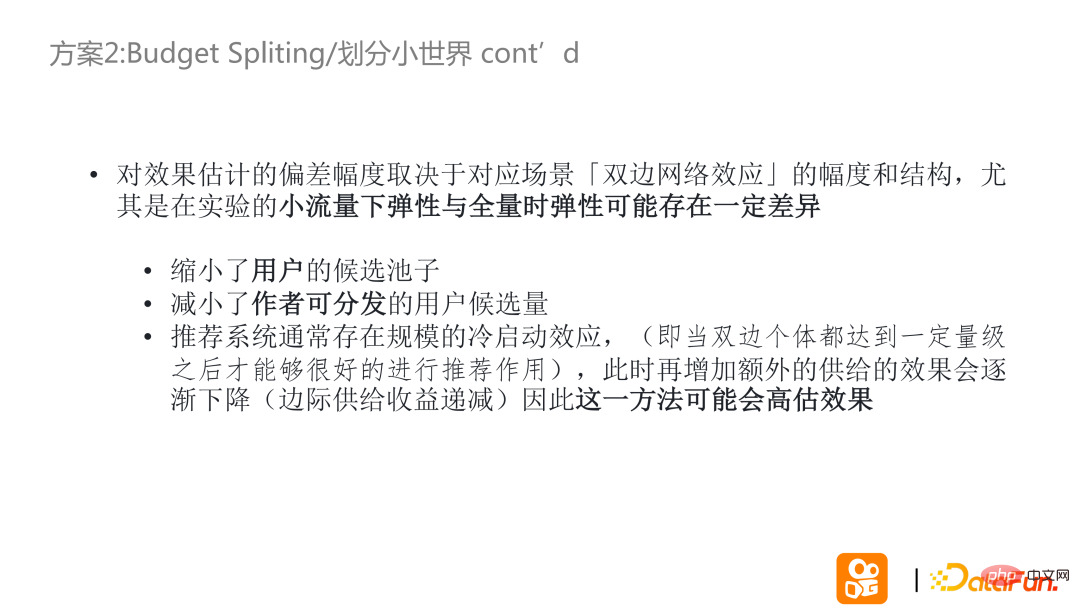 快手双边市场的复杂实验设计问题