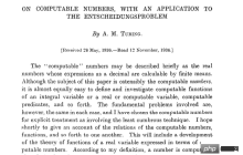 图灵机：在没有计算机的时候，我们如何谈论计算？
